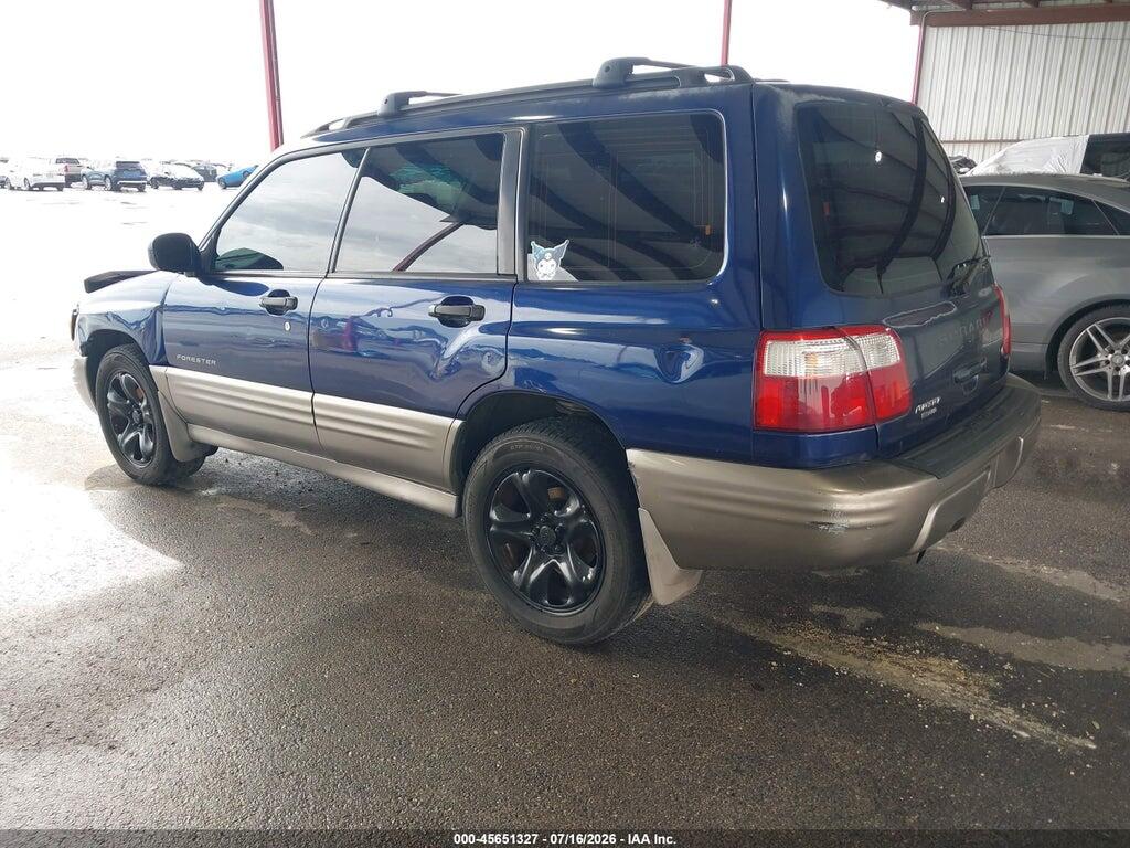 JF1SF65582H710367 2002 SUBARU FORESTER photo no. 3