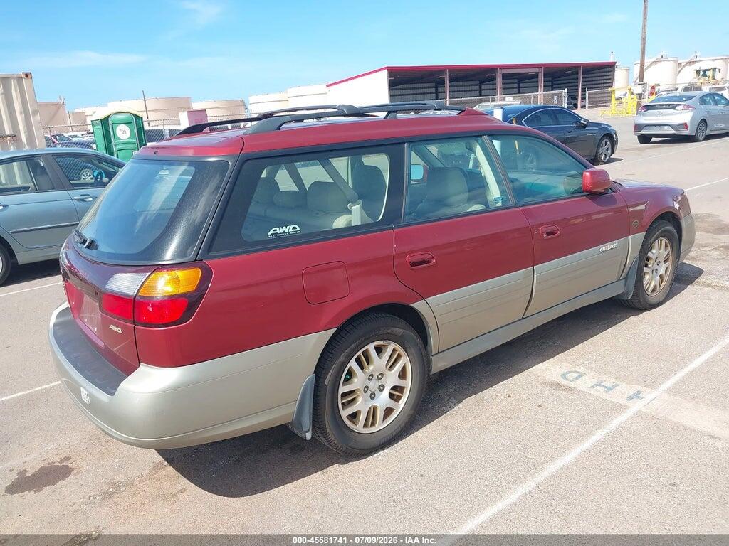 4S3BH806827633604 2002 SUBARU OUTBACK photo no. 4