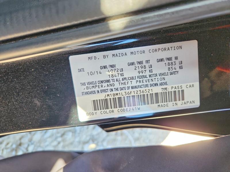 JM1BM1L36F1236521 2015 MAZDA 3 photo no. 12