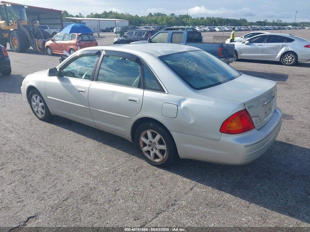 4T1BF28BX2U260549 2002 TOYOTA AVALON photo no. 3