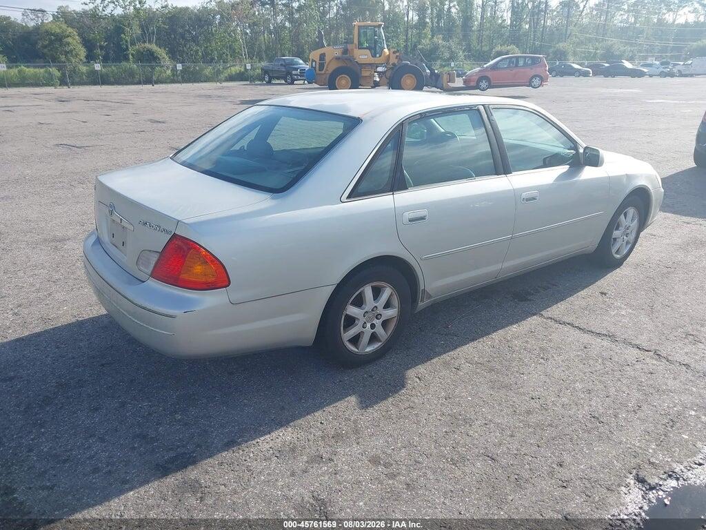 4T1BF28BX2U260549 2002 TOYOTA AVALON photo no. 4