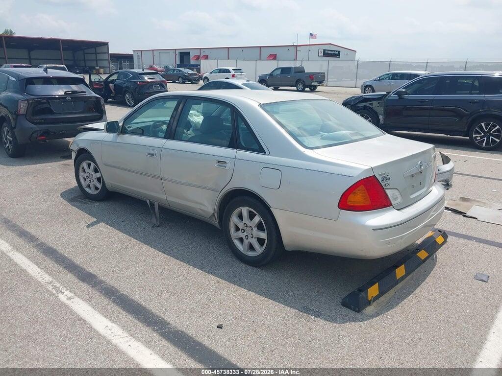 4T1BF28B72U244759 2002 TOYOTA AVALON photo no. 3