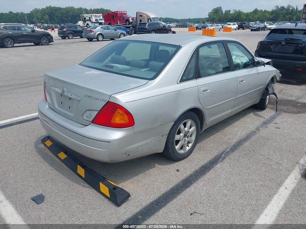 4T1BF28B72U244759 2002 TOYOTA AVALON photo no. 4