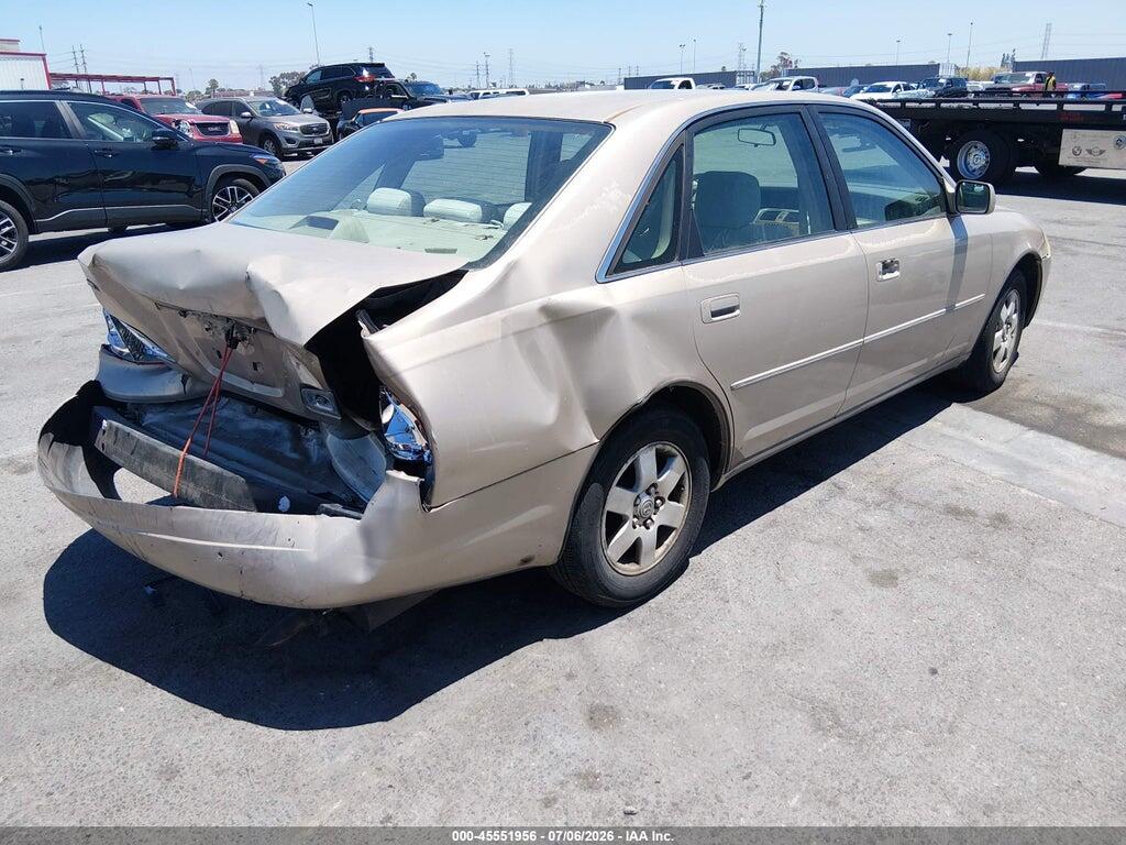 4T1BF28B72U239478 2002 TOYOTA AVALON photo no. 4