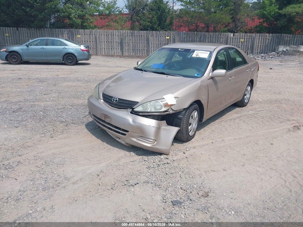 4T1BE32K72U065736 2002 TOYOTA CAMRY photo no. 2