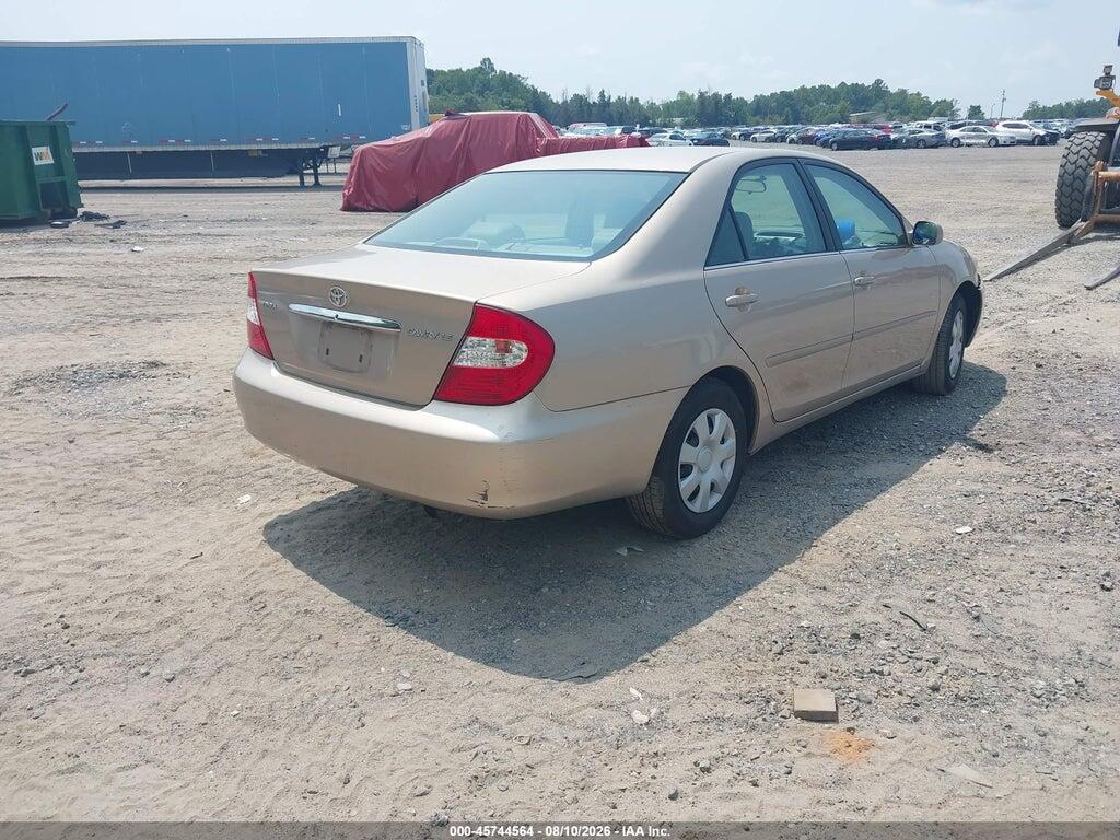 4T1BE32K72U065736 2002 TOYOTA CAMRY photo no. 4