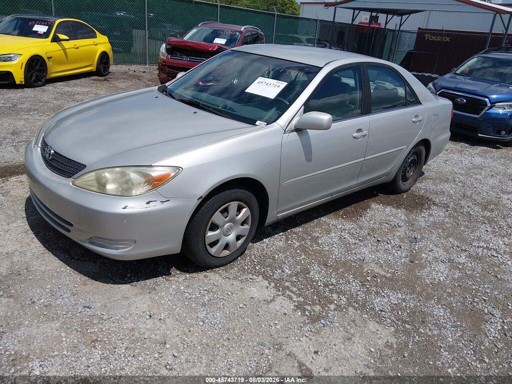 4T1BE32K22U005363 2002 TOYOTA CAMRY photo no. 2