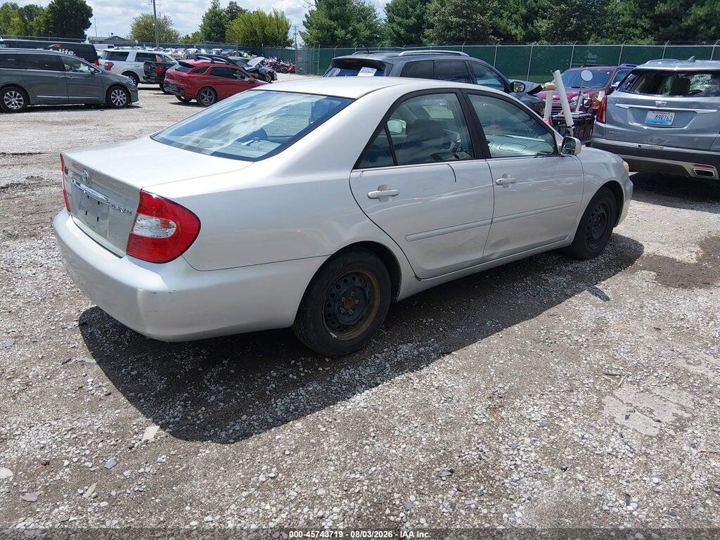 4T1BE32K22U005363 2002 TOYOTA CAMRY photo no. 4