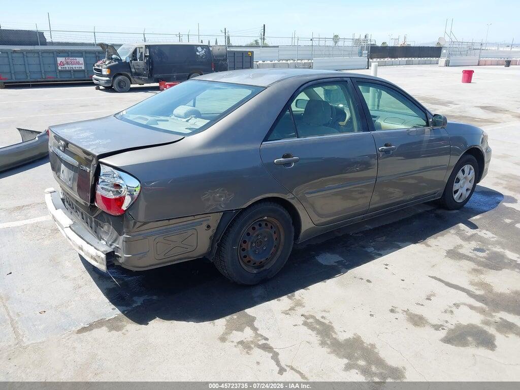 4T1BE32K82U635341 2002 TOYOTA CAMRY photo no. 4