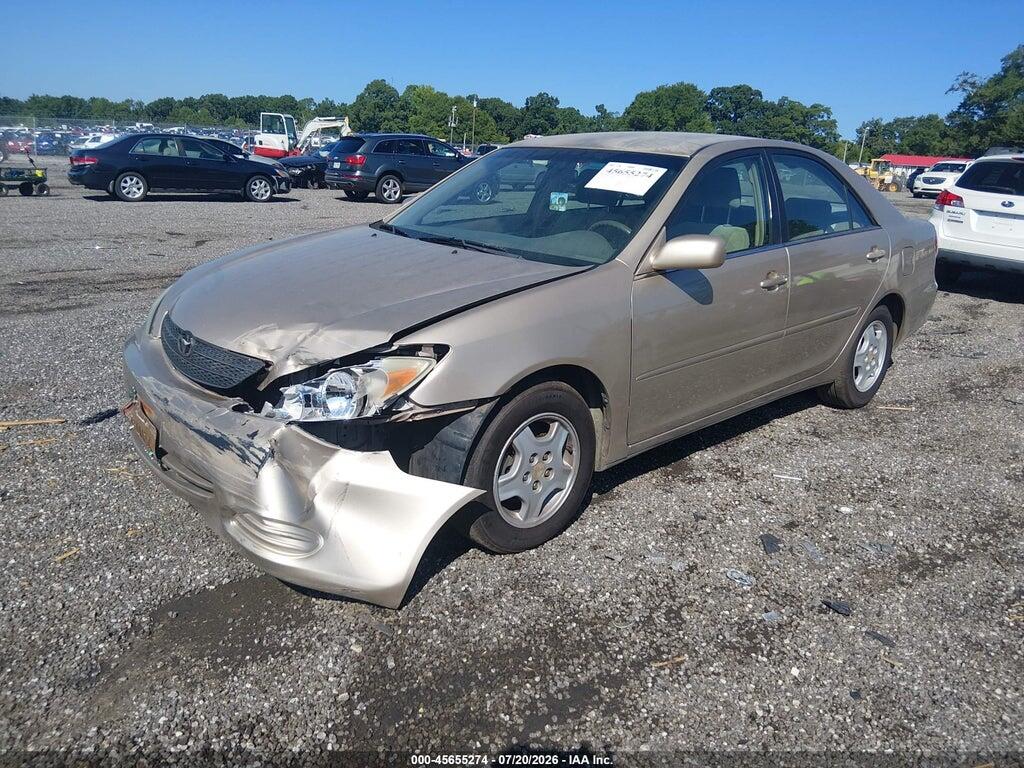 4T1BF32K82U031074 2002 TOYOTA CAMRY photo no. 2