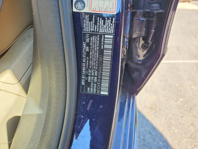 2011 MERCEDES-BENZ E 350 4MATIC — Фото 12 из 12