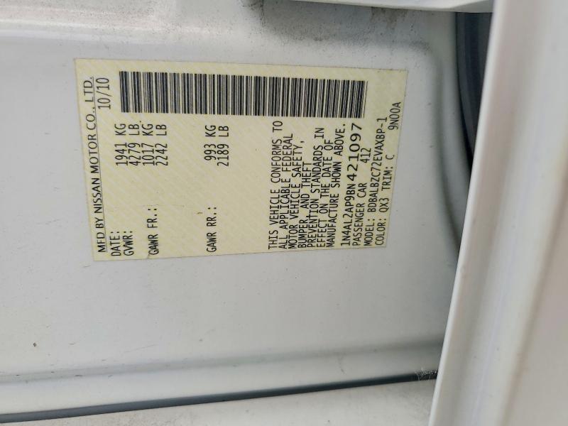 1N4AL2AP9BN421097 2011 NISSAN ALTIMA photo no. 12