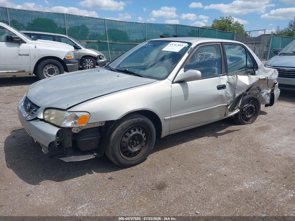 2T1BR12E72C562936 2002 TOYOTA COROLLA photo no. 2
