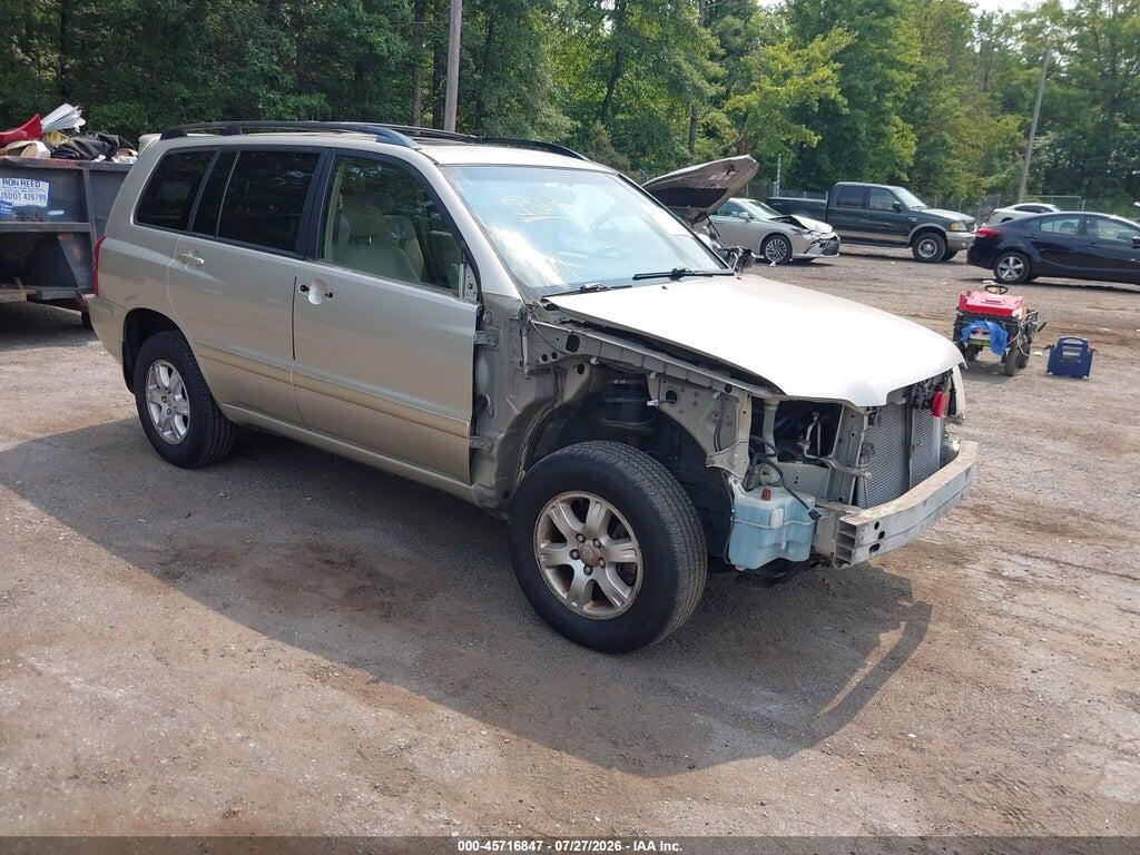 JTEHF21A720051398 2002 TOYOTA HIGHLANDER photo no. 1