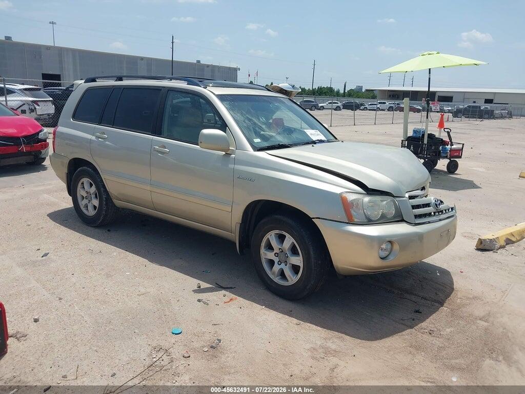JTEGF21A520070575 2002 TOYOTA HIGHLANDER photo no. 1