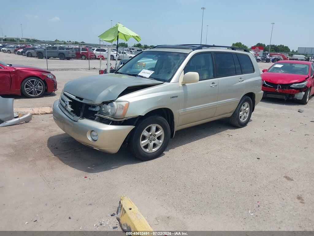 JTEGF21A520070575 2002 TOYOTA HIGHLANDER photo no. 2