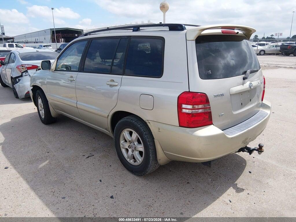 JTEGF21A520070575 2002 TOYOTA HIGHLANDER photo no. 3