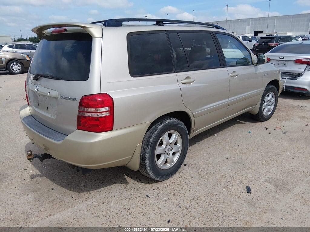JTEGF21A520070575 2002 TOYOTA HIGHLANDER photo no. 4