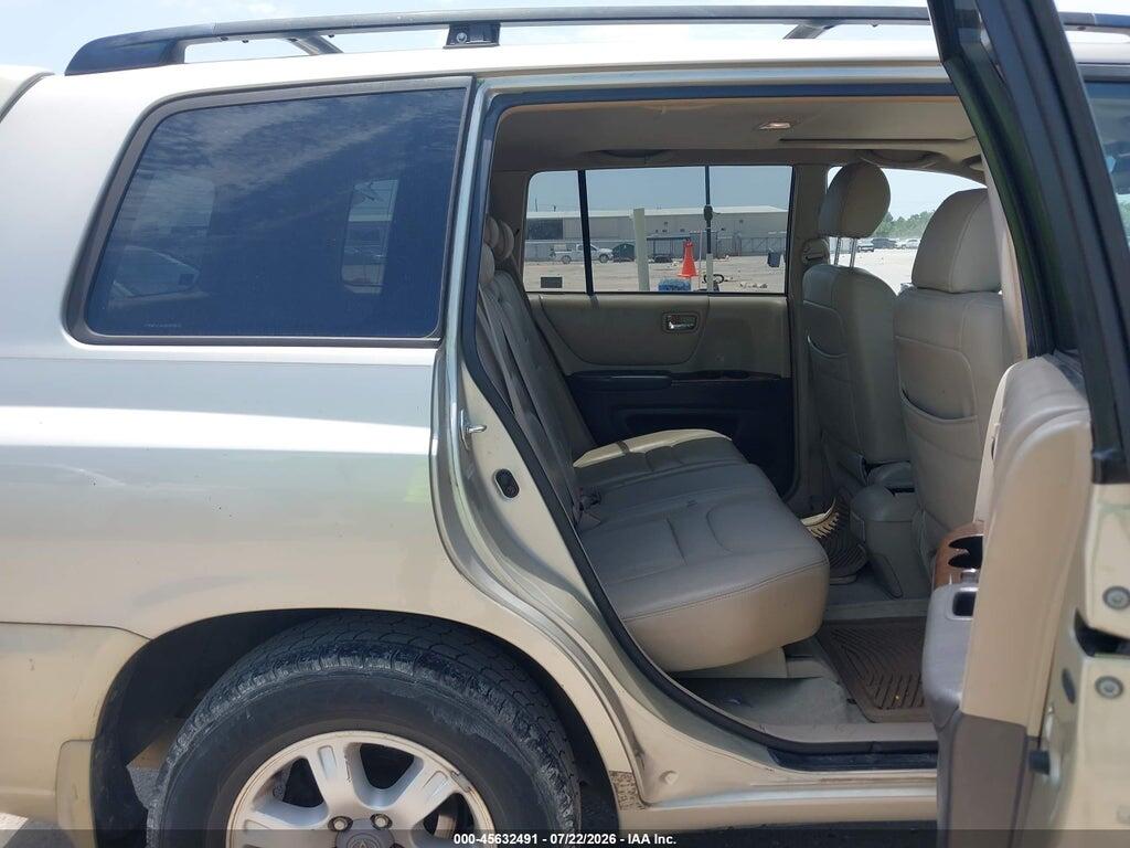 JTEGF21A520070575 2002 TOYOTA HIGHLANDER photo no. 8