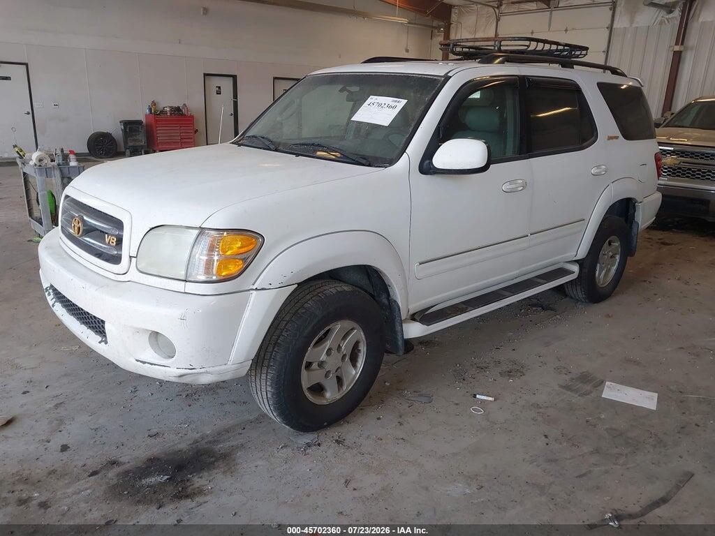 5TDBT48A02S059263 2002 TOYOTA SEQUOIA photo no. 2
