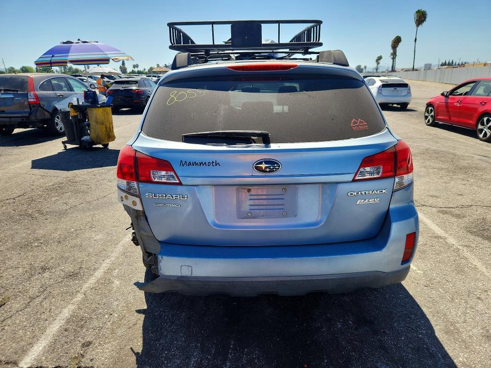 4S4BRBCC9B3436522 2011 SUBARU OUTBACK photo no. 6