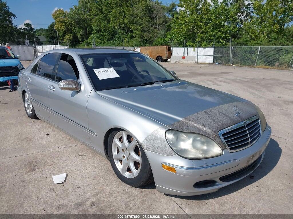 WDBNG83J24A427313 2004 MERCEDES-BENZ S 430 photo no. 1