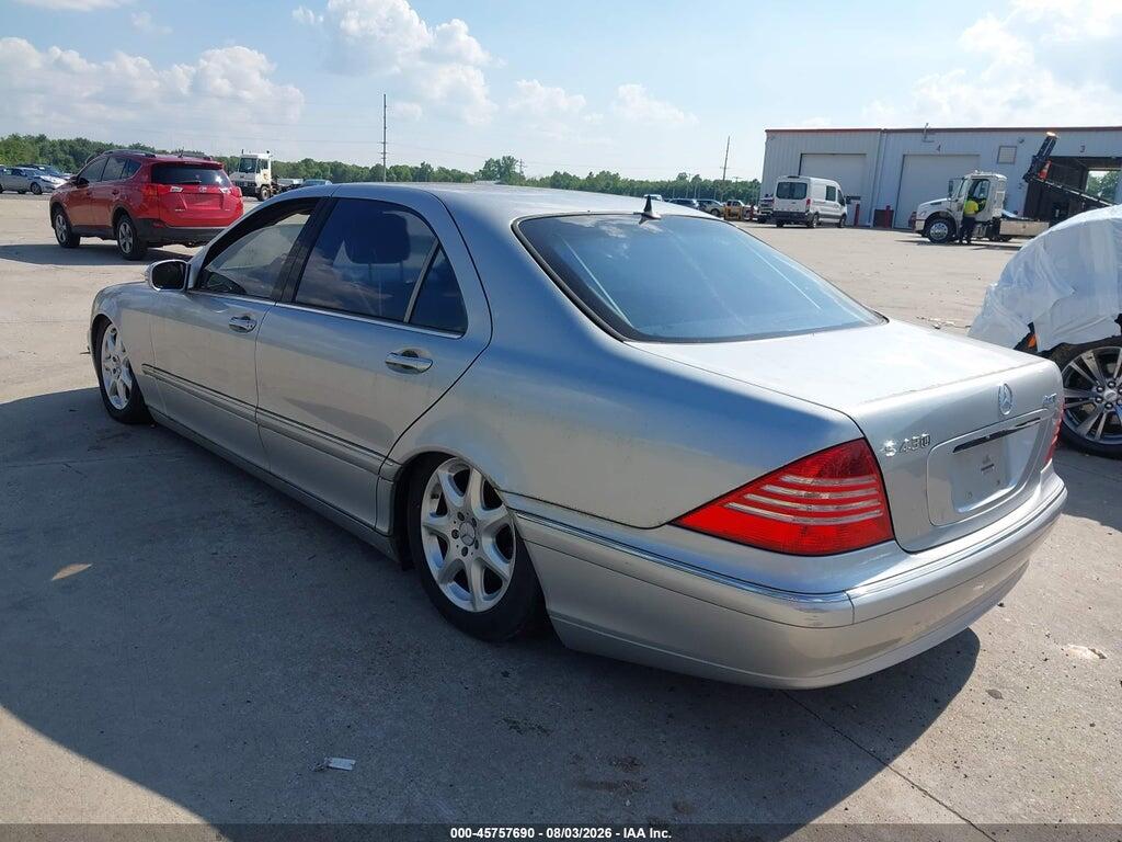 WDBNG83J24A427313 2004 MERCEDES-BENZ S 430 photo no. 3