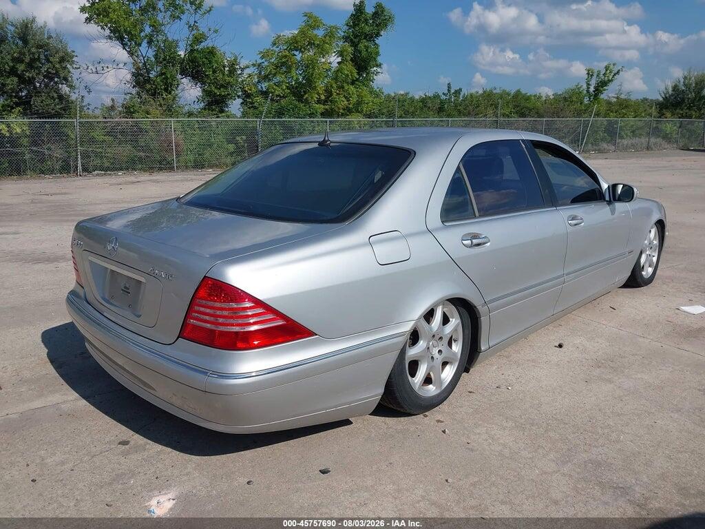 WDBNG83J24A427313 2004 MERCEDES-BENZ S 430 photo no. 4