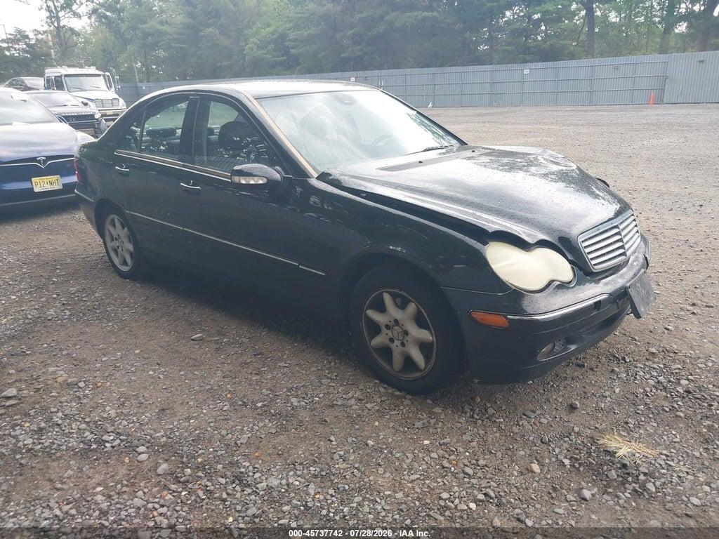 WDBRF81J74F448376 2004 MERCEDES-BENZ C 240 photo no. 1