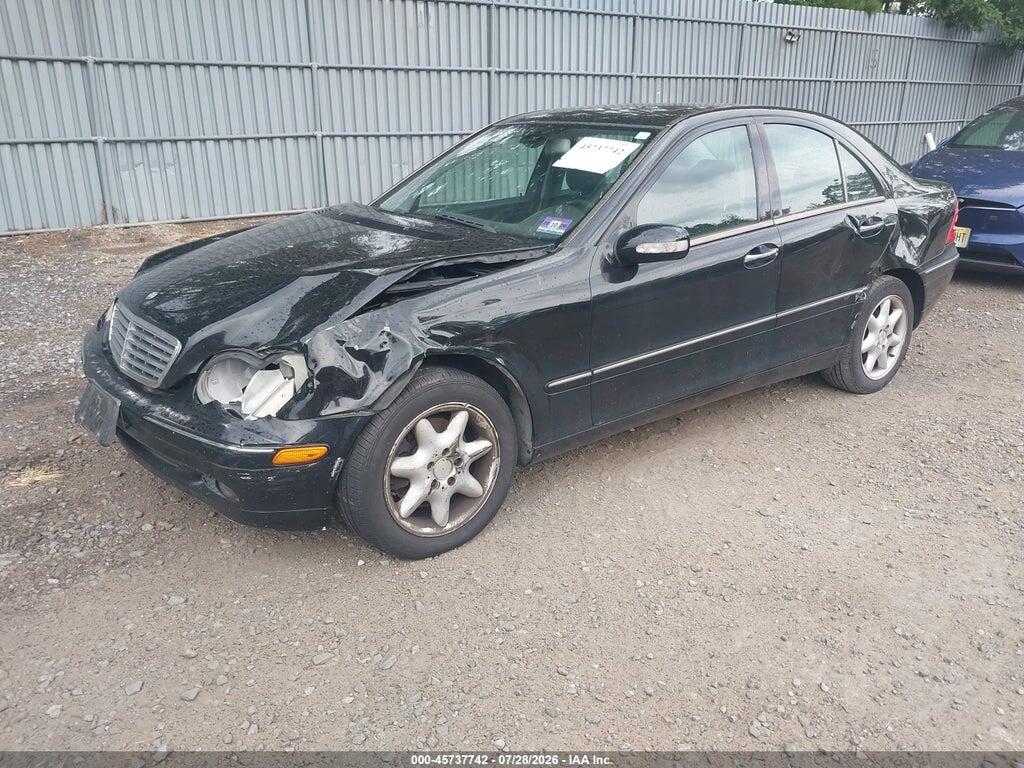 WDBRF81J74F448376 2004 MERCEDES-BENZ C 240 photo no. 2