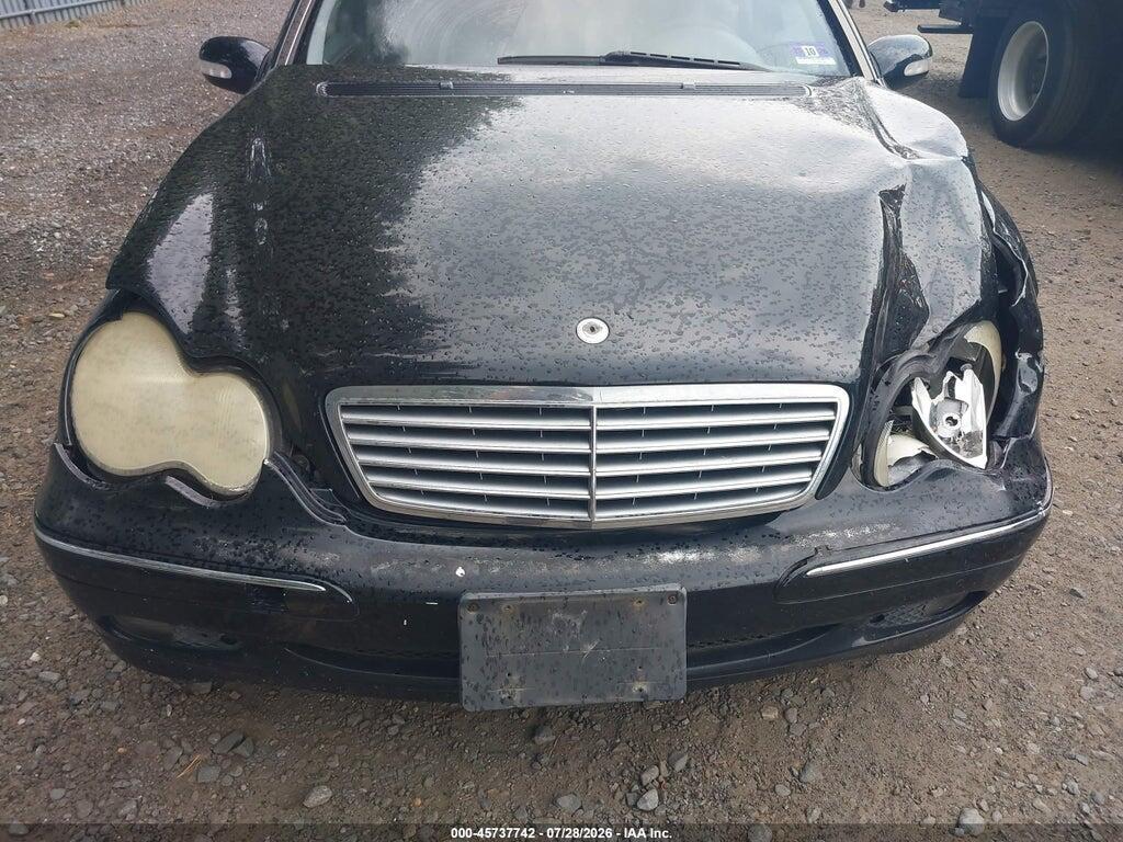 WDBRF81J74F448376 2004 MERCEDES-BENZ C 240 photo no. 6