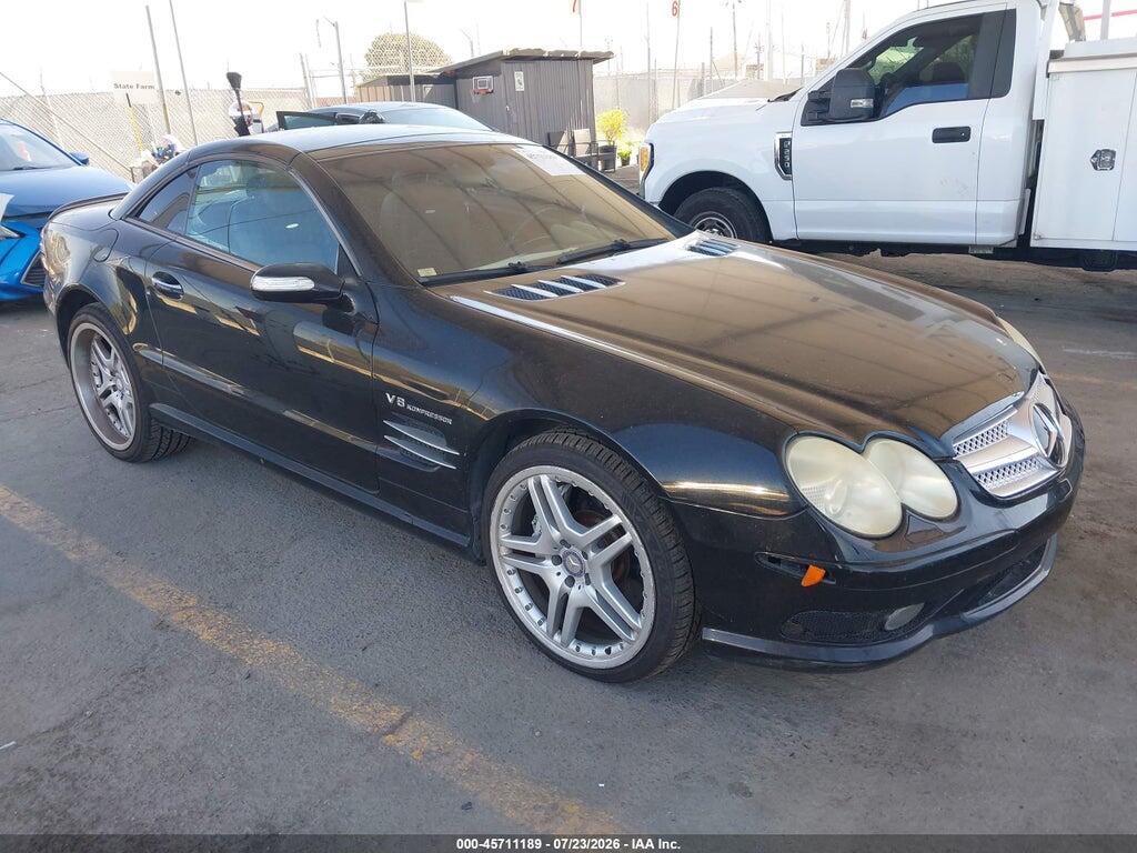 2004 MERCEDES-BENZ SL 55 AMG WDBSK74F54F075336