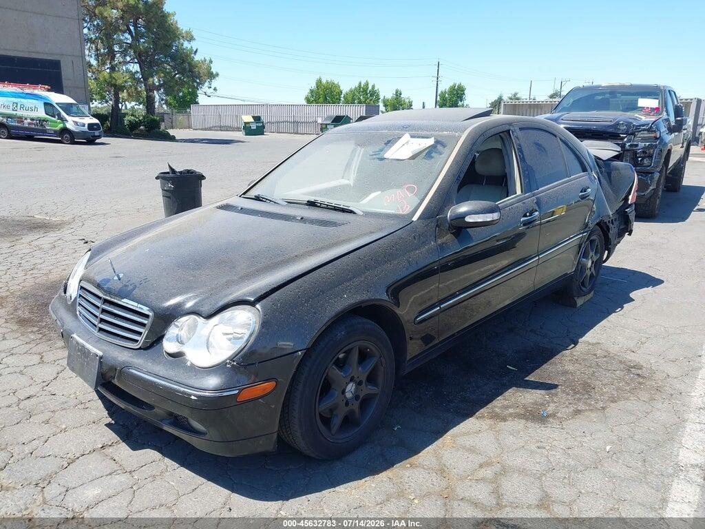 WDBRF61J24F547627 2004 MERCEDES-BENZ C 240 photo no. 6