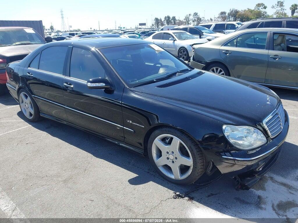 2004 MERCEDES-BENZ S 55 AMG WDBNG74J24A407992