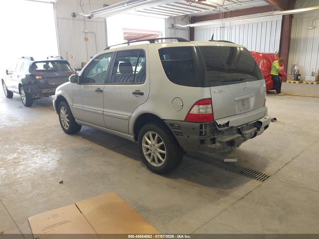 4JGAB57E14A503335 2004 MERCEDES-BENZ ML 350 photo no. 3