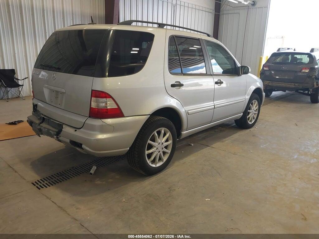 4JGAB57E14A503335 2004 MERCEDES-BENZ ML 350 photo no. 4