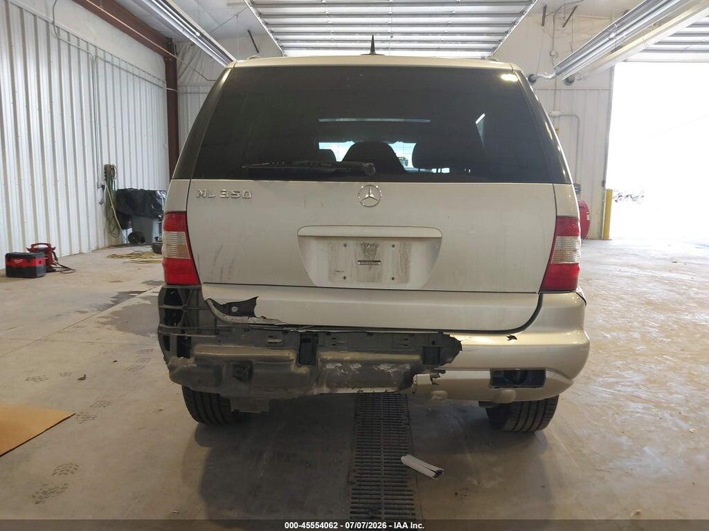 4JGAB57E14A503335 2004 MERCEDES-BENZ ML 350 photo no. 6