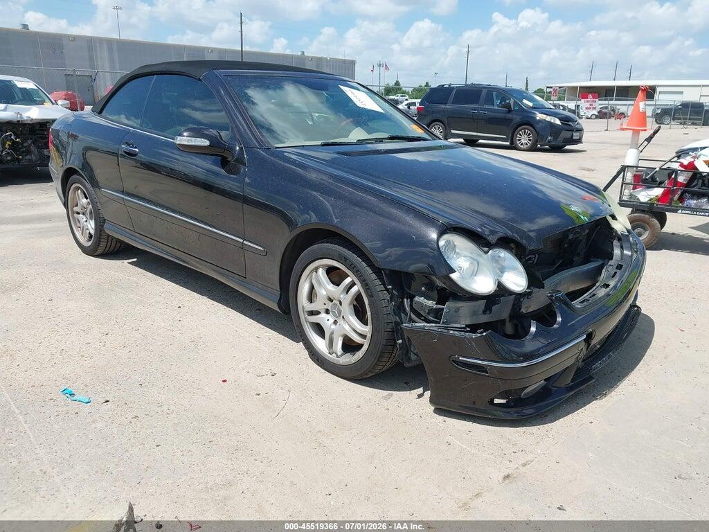 2004 MERCEDES-BENZ CLK 500 WDBTK75G04T009600