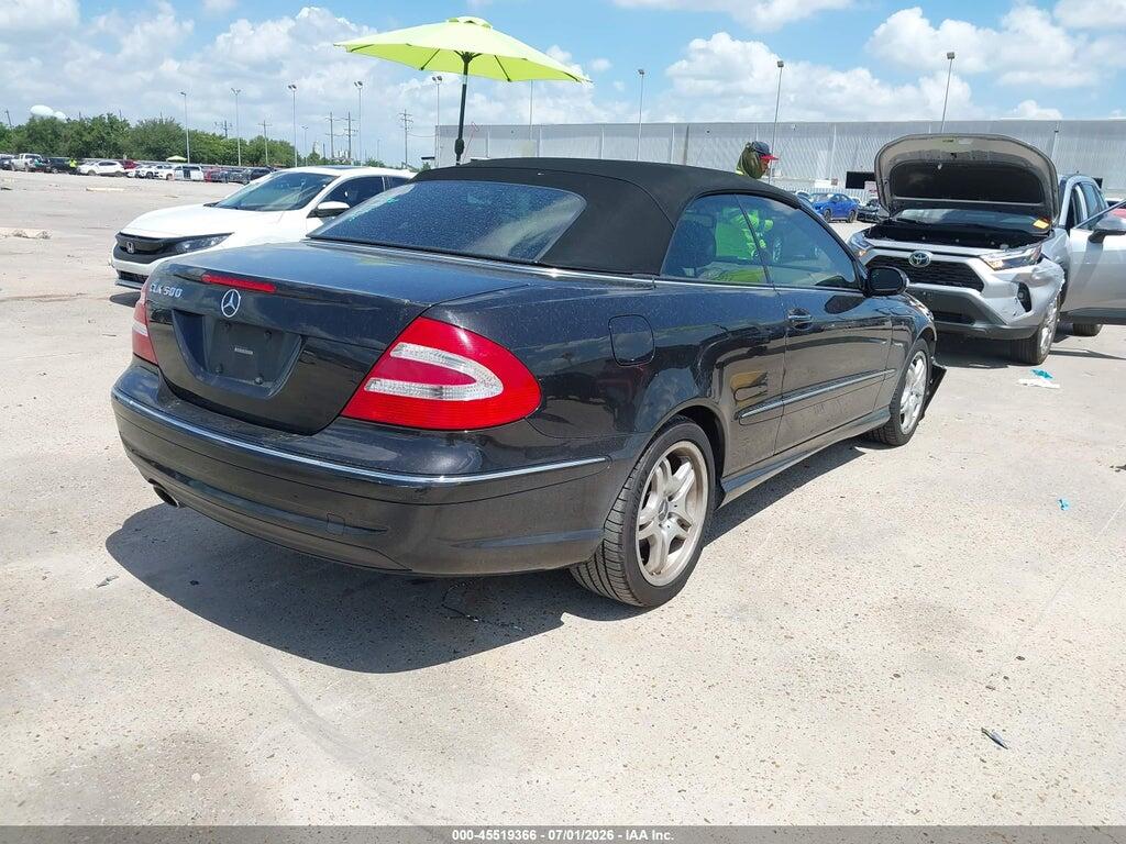 WDBTK75G04T009600 2004 MERCEDES-BENZ CLK 500 photo no. 4