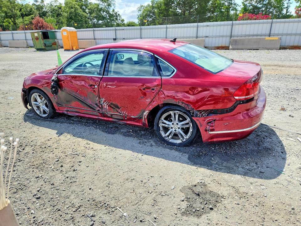 2015 VOLKSWAGEN PASSAT SEL — Фото 2 из 12
