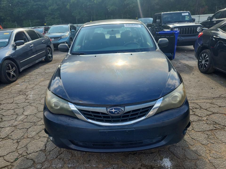 2008 SUBARU IMPREZA 2.5I — Фото 5 из 12