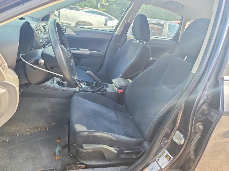 2008 SUBARU IMPREZA 2.5I — Фото 7 из 12