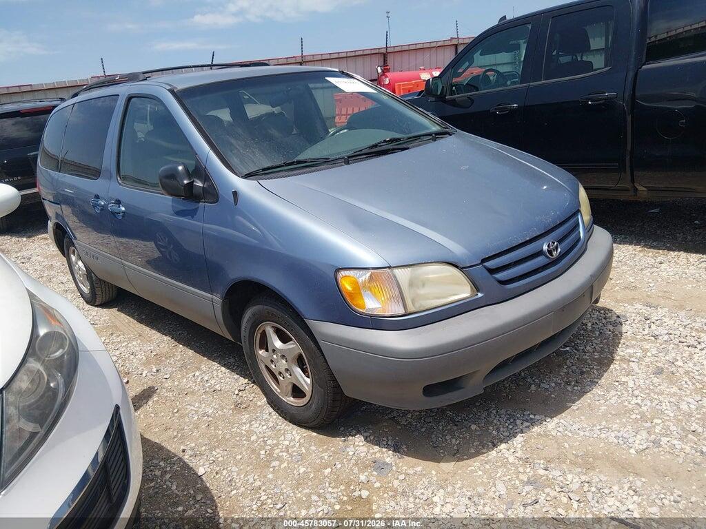 4T3ZF19C02U472576 2002 TOYOTA SIENNA photo no. 1