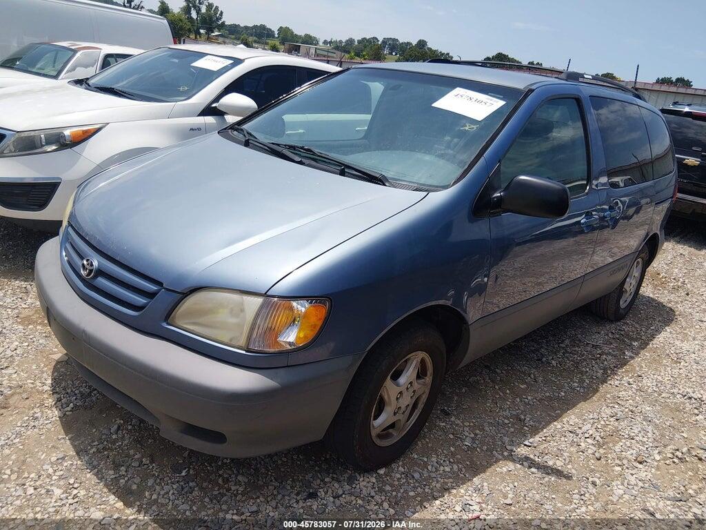 4T3ZF19C02U472576 2002 TOYOTA SIENNA photo no. 2