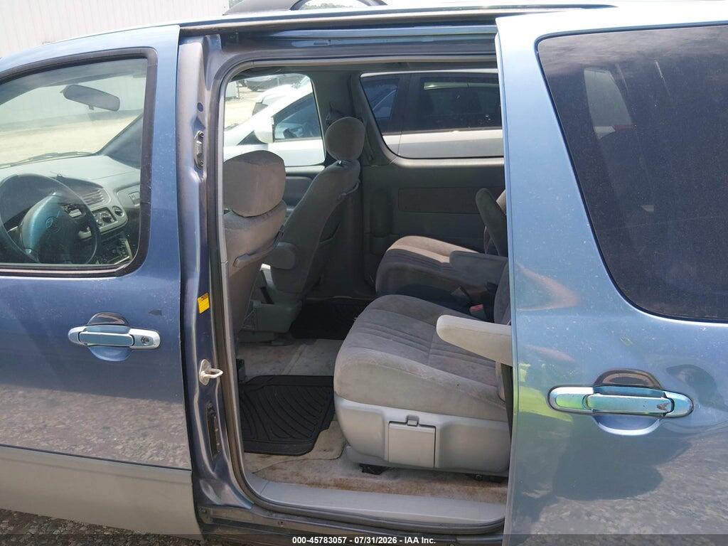 4T3ZF19C02U472576 2002 TOYOTA SIENNA photo no. 8