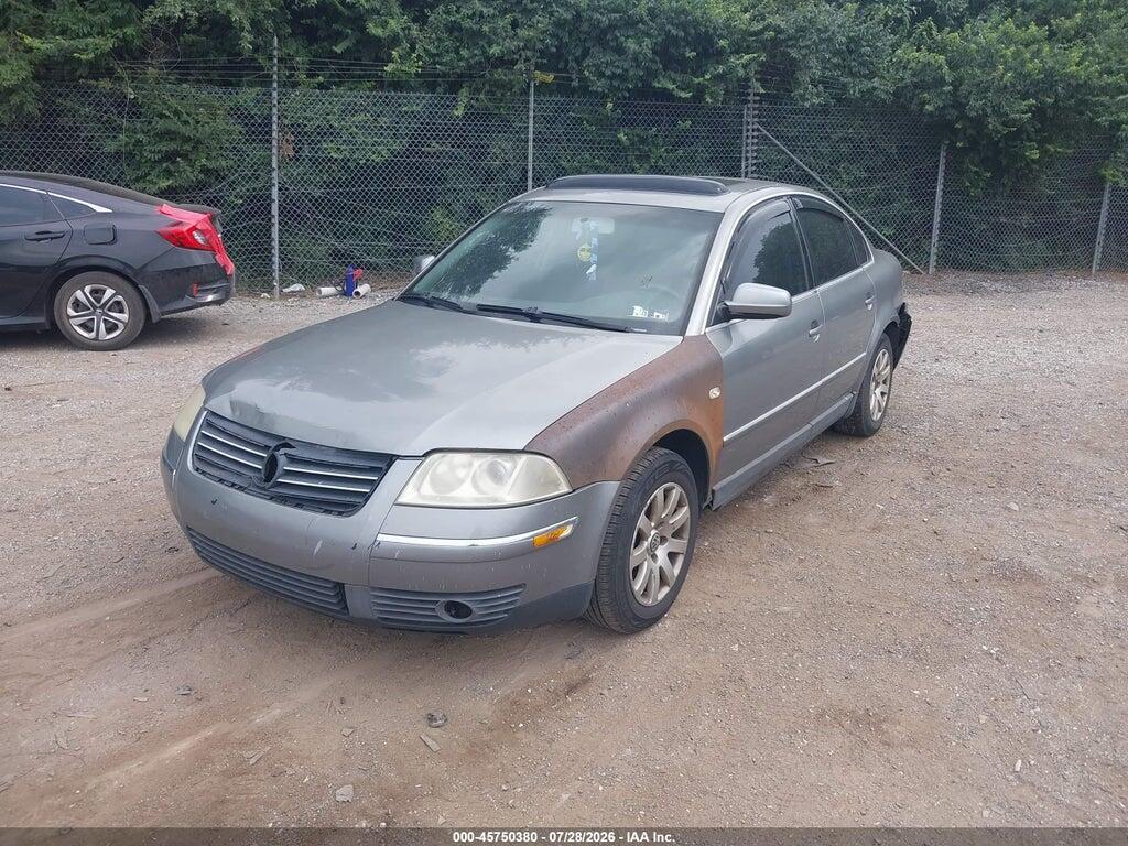 WVWPD63B02P292519 2002 VOLKSWAGEN PASSAT photo no. 2