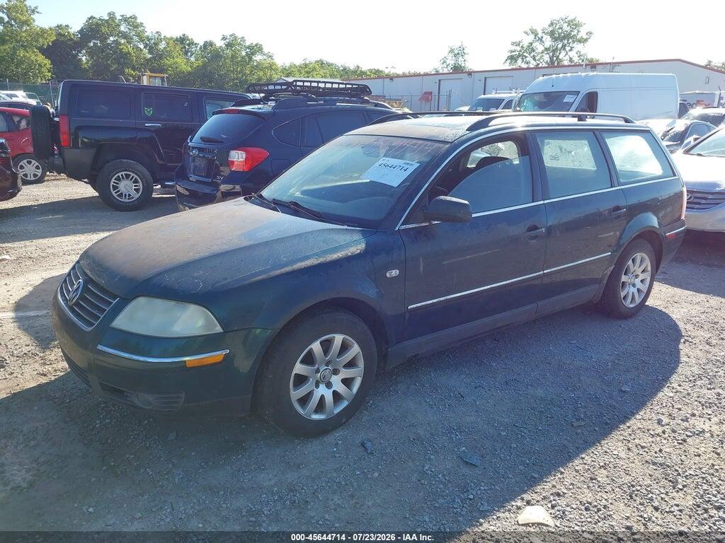 WVWVD63B02E382157 2002 VOLKSWAGEN PASSAT photo no. 2