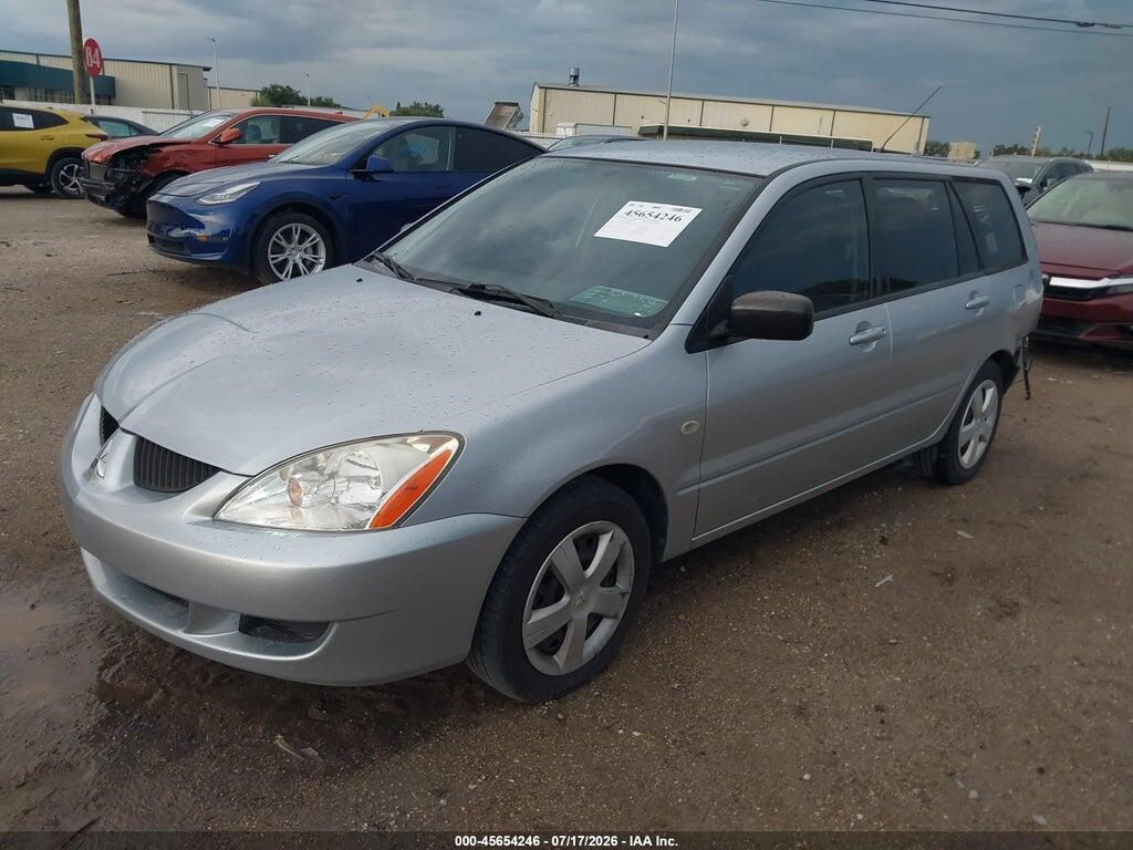 JA3AD29F74U030072 2004 MITSUBISHI LANCER SPORTBACK photo no. 2