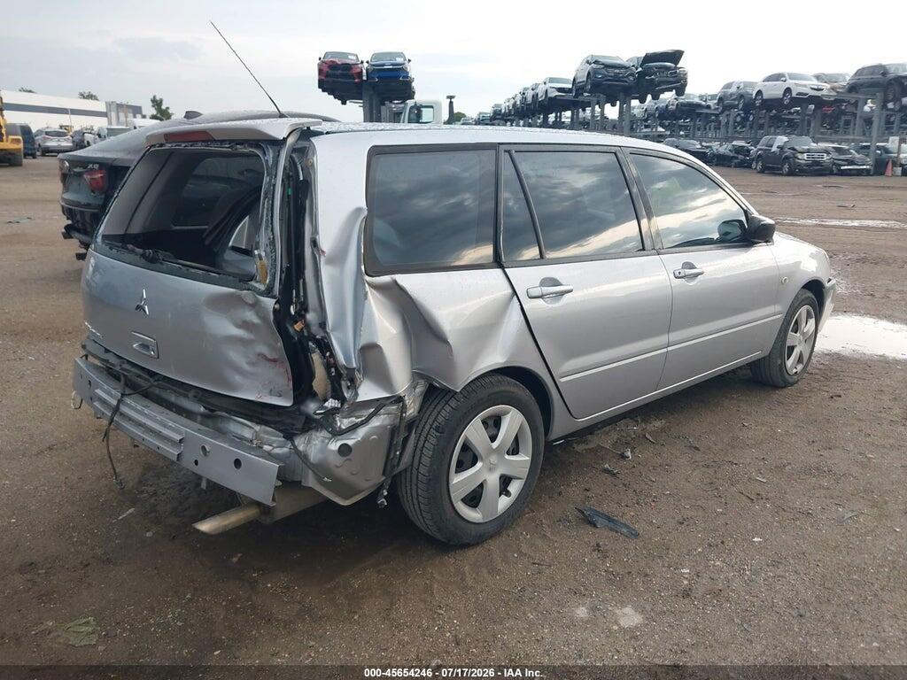JA3AD29F74U030072 2004 MITSUBISHI LANCER SPORTBACK photo no. 4