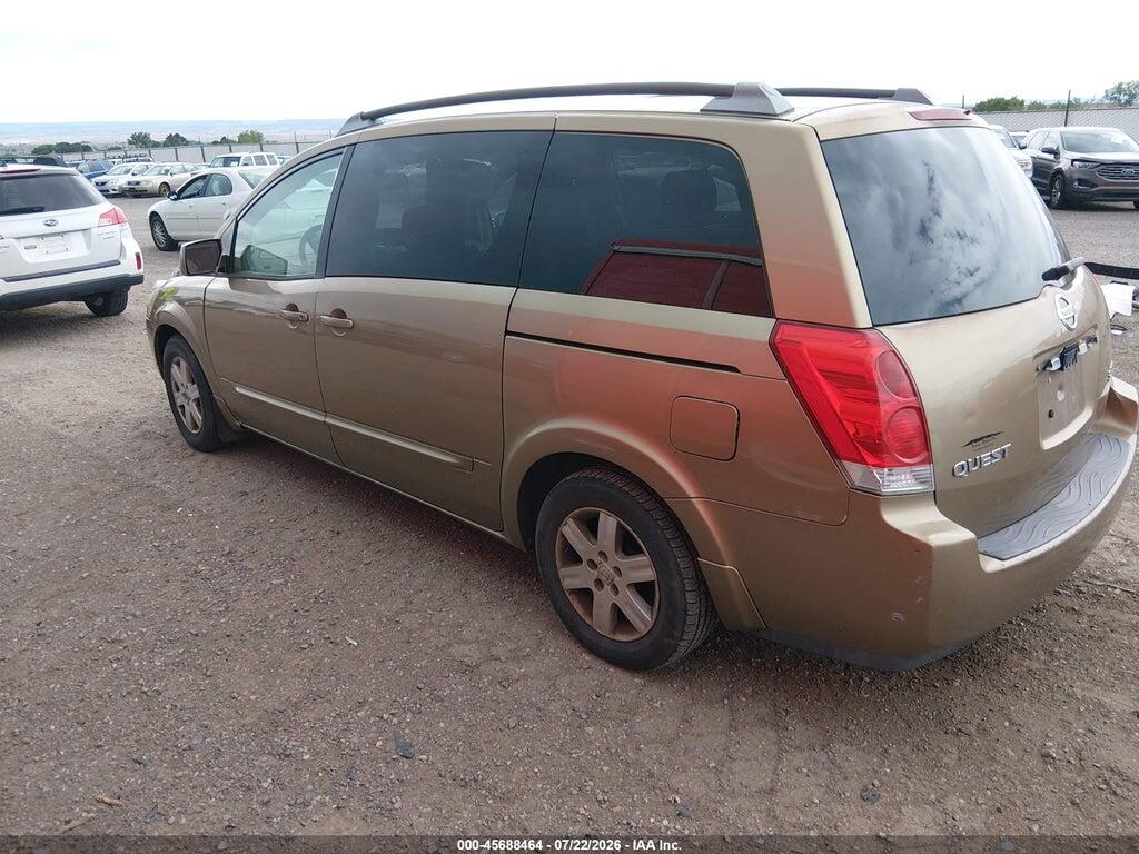5N1BV28U54N344652 2004 NISSAN QUEST photo no. 3